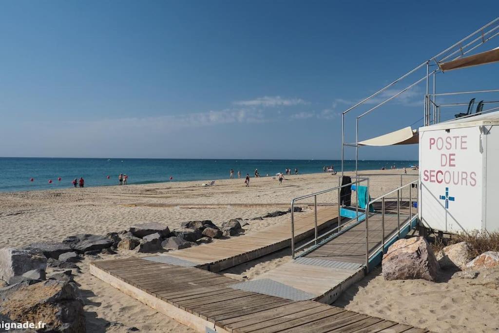 Maisonnette Les Marines D'Helios T2 Cabine Marseillan  Exterior photo